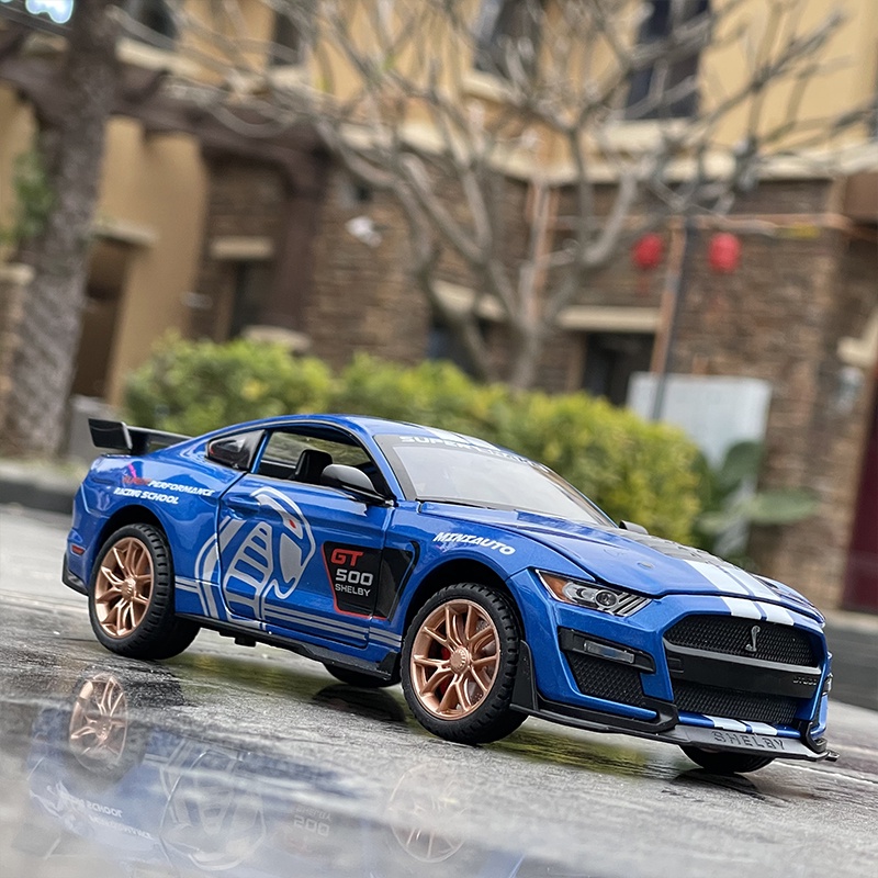 Xe mô hình FORD MUSTANG SHELBY GT500 1:24 CHEZHI