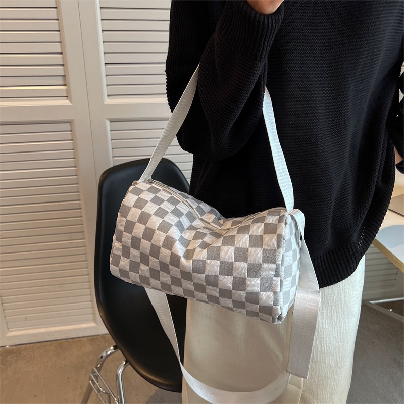Túi Đeo Chéo 2022 Họa Tiết Caro Thời Trang Mùa Hè Cho Nữ