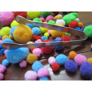Kẹp gắp pom pom inox 11cm