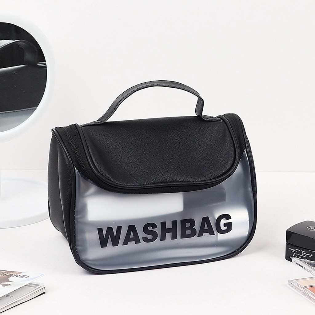 Túi đựng mỹ phẩm du lịch trong suốt chống thấm cao cấp WASHBAG