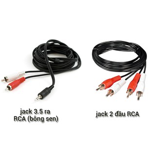 Jack Dây Av ra loa 3.5 dài 1m