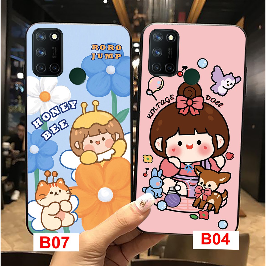 ỐP LƯNG OPPO REALME 7I/C17 IN HÌNH BÉ GÁI TÓC NGẮN