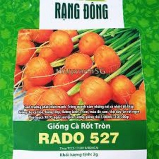 HẠT GIỐNG CÀ RỐT TRÒN RD527