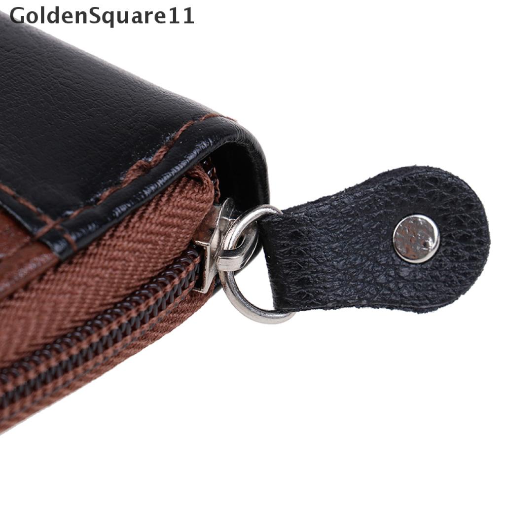 1 Túi Da PU Đựng Kéo Cắt Tóc Có Khóa Kéo Goldsquare11