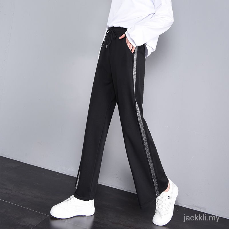 Quần Thể Thao Ống Rộng Lưng Cao Thời Trang Mùa Hè Dành Cho Nữ 2021 | BigBuy360 - bigbuy360.vn