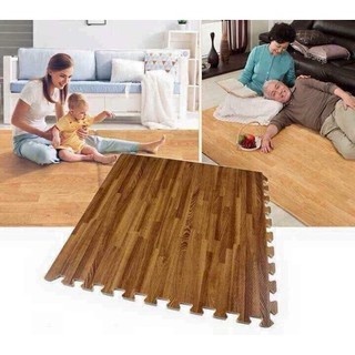COMBO 6 MIẾNG THẢM XỐP GHÉP SÀN NHÀ, MIẾNG GHÉP SÀN GIẢ GỖ, VÂN GỖ, SÀN XỐP KÍCH THƯỚC 60cm x 60cm