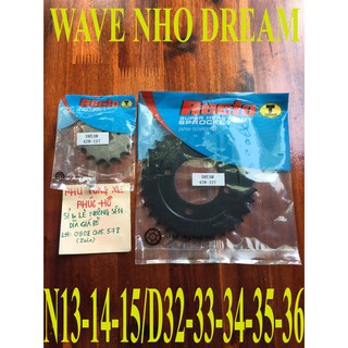 Nhông Dĩa Recto Wave Nhỏ D.ream Size N13-14-15..D32-33-34-35-36