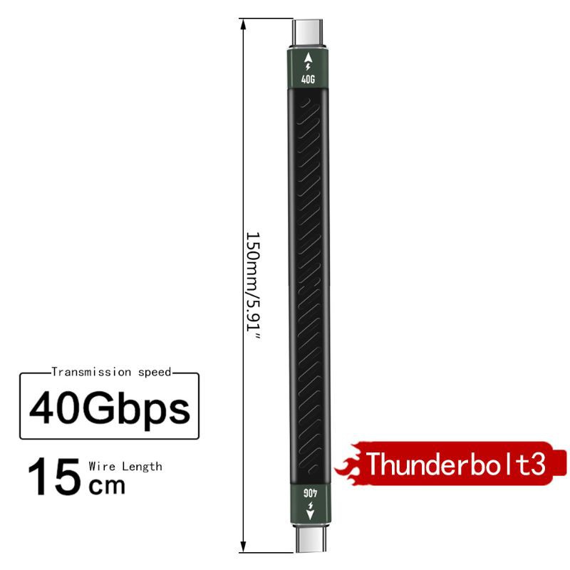 Cáp Chuyển Đổi Lidu1 Pd 60w Thunderbolt 3 40gbps Type C Sang Usb Nhanh Chóng