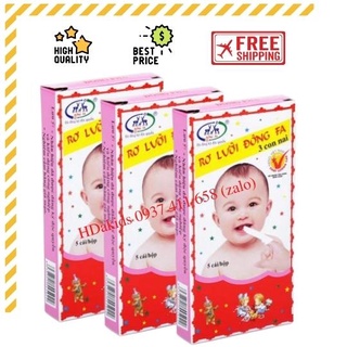 Combo 10 Lốc (100 hộp) Rơ Lưỡi Đông Fa