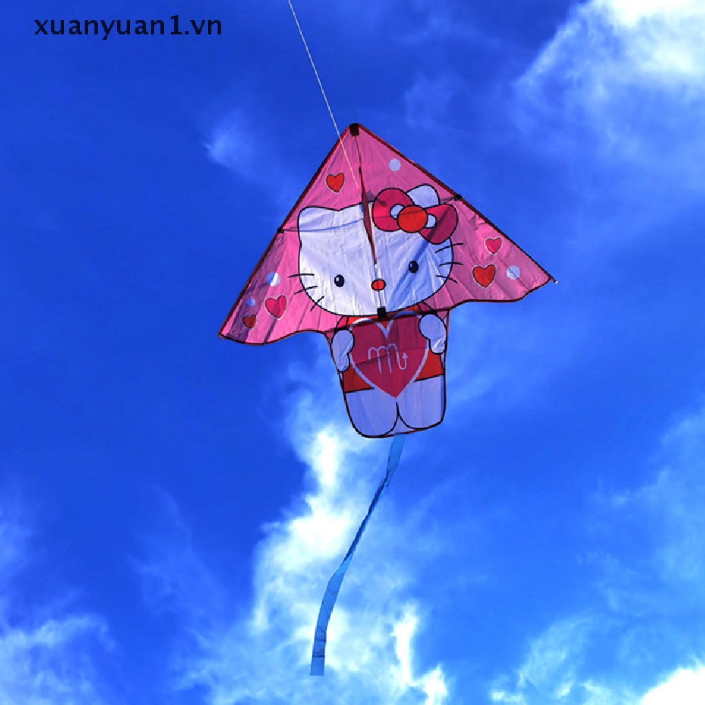 Diều họa tiết hoạt hình dễ dàng bay dành phiên bản Q cho trẻ em tiện dụng