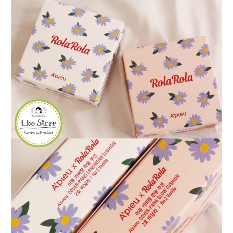 PHẤN NƯỚC A'PIEU x ROLAROLA COVER-PANG CUSHION #SALE_OFF_80% | BigBuy360 - bigbuy360.vn