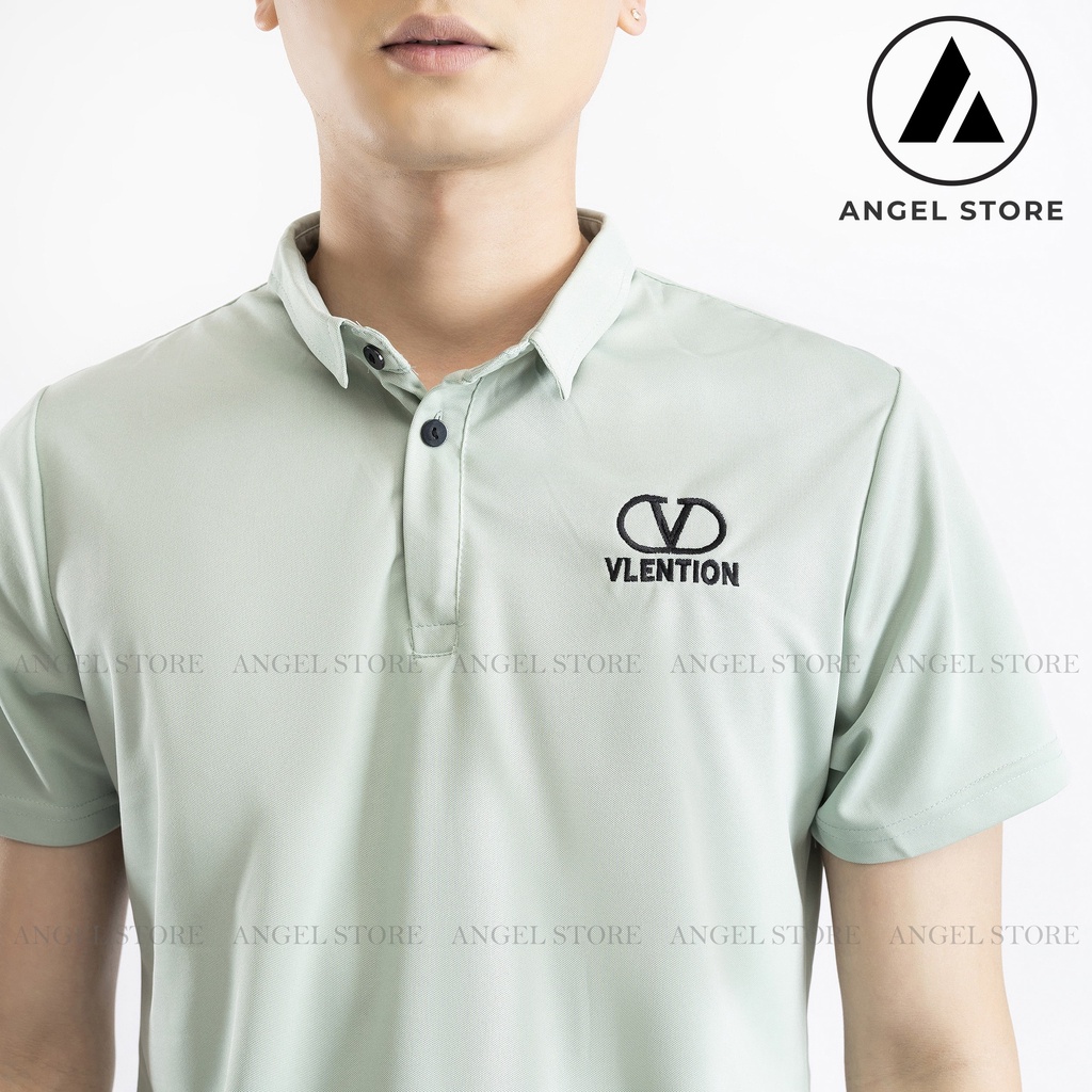 Áo polo nam ANGEL STORE, áo thun nam cổ bẻ basic cộc tay vải cotton chuẩn form phong cách trẻ trung HA08