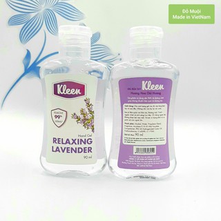 Gel Rửa Tay Khô Kleen Hương Lavender 90ml