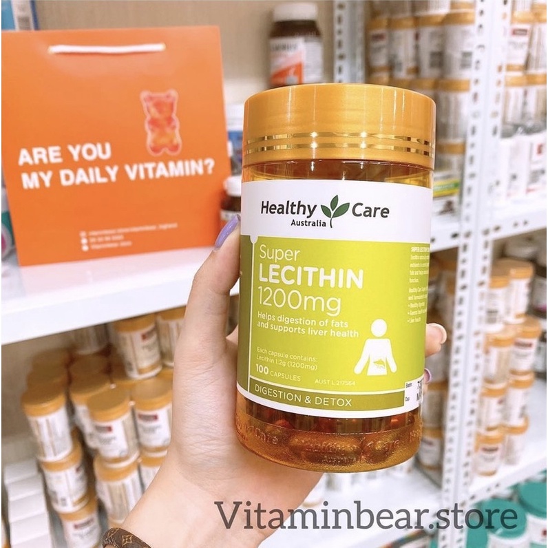 [Mã 254FMCGSALE giảm 8% đơn 500K] Healthycare Lecithin