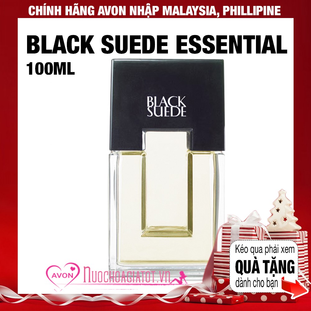 Nước hoa avon nam nhập chính hãng 100ml black suede 2019