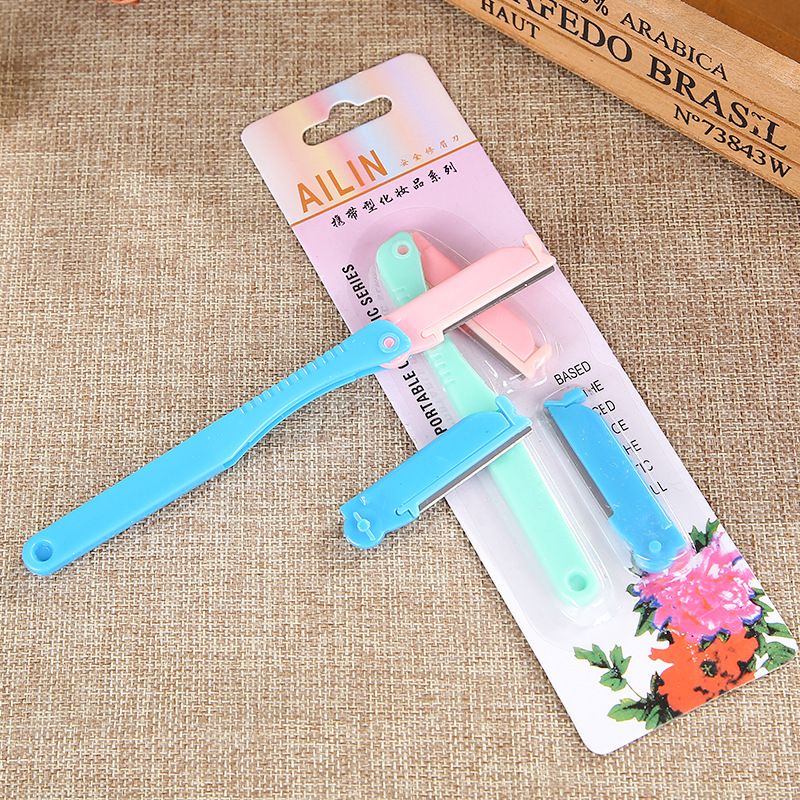 _ Bộ dao tỉa lông mày 2 lưỡi Ailin