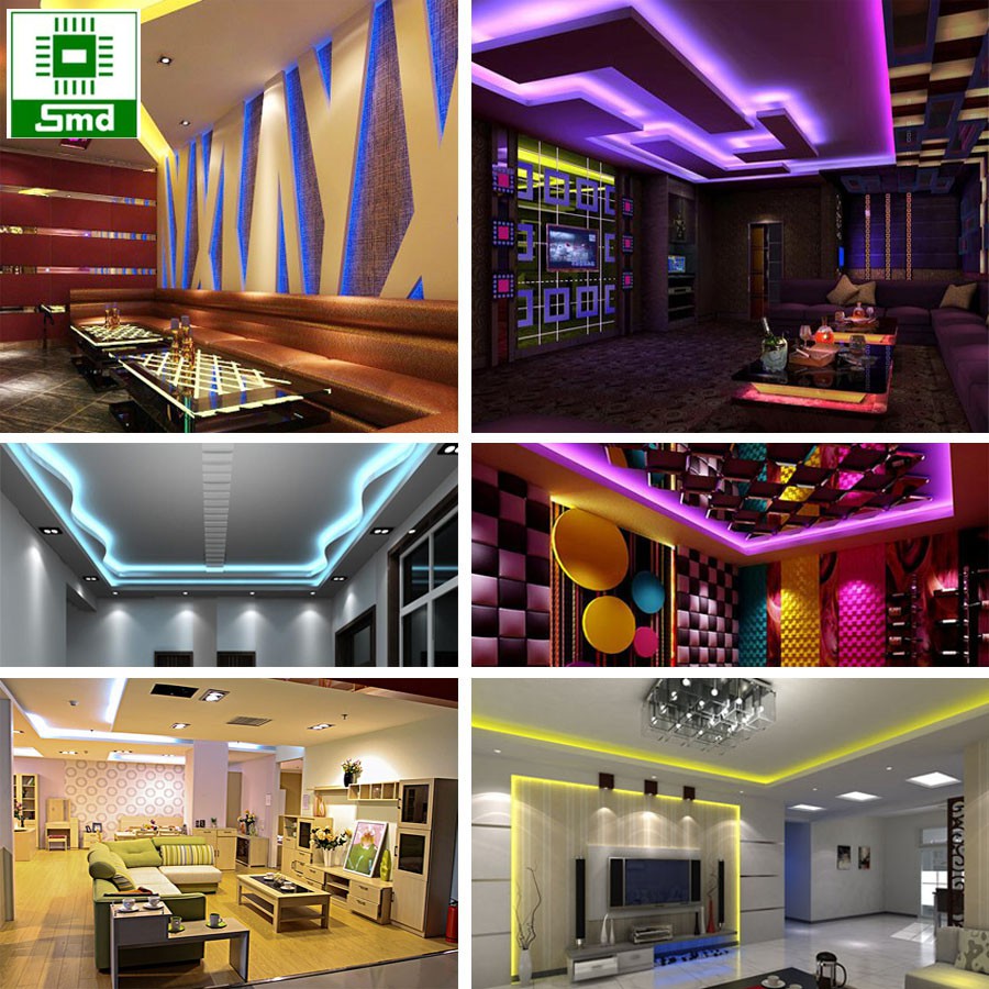 Cuộn Led dây dán 5m 5050 12v có keo