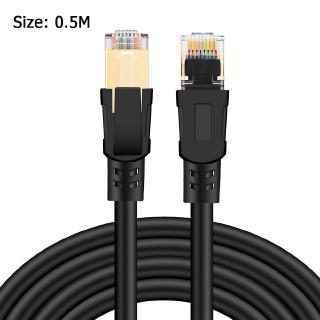 [rememberme]VS2# 0.5m-3m Cat8 RJ45 Network LAN Ethernet Patch Lead Flat Cable 2000Mhz for L