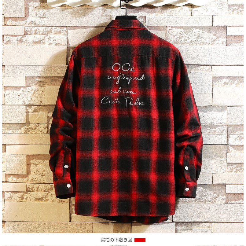 ÁO FLANNEL CARO THÊU FULL 4 MÀU CỰC CHẤT