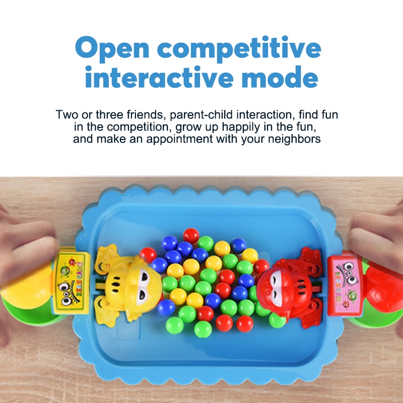 Bộ đồ chơi ếch ăn hạt SEA SUN TOYS để bàn tương tác giữa cha mẹ và bé