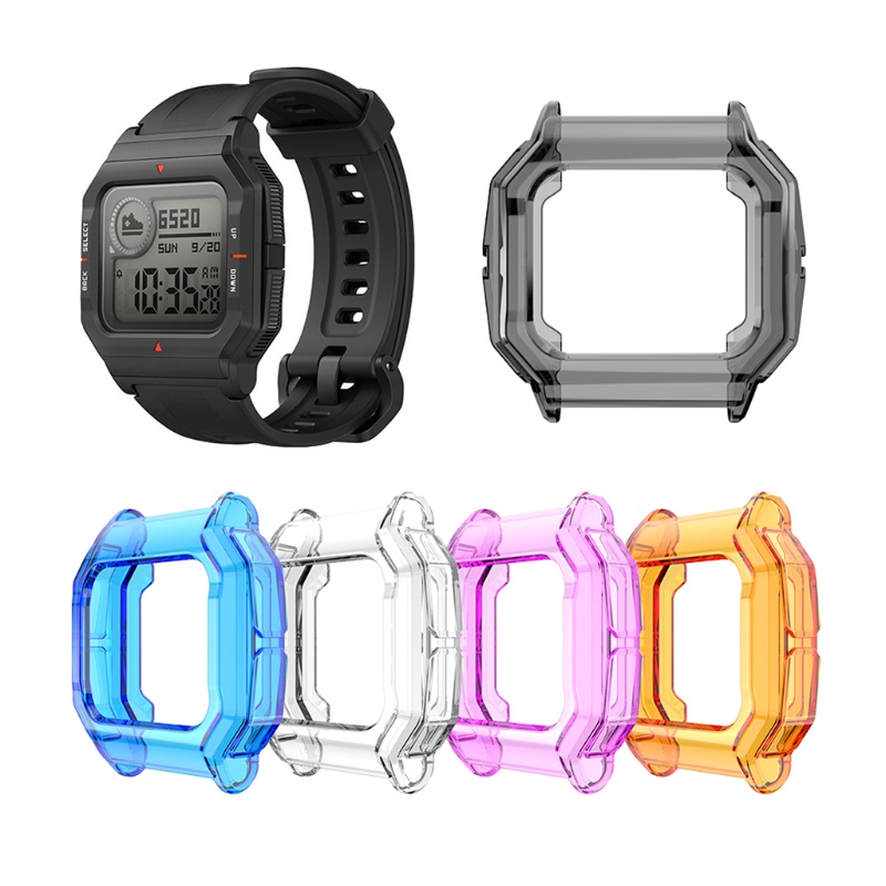 Vỏ TPU mềm bảo vệ cho đồng hồ thông minh Huami-Amazfit Neo