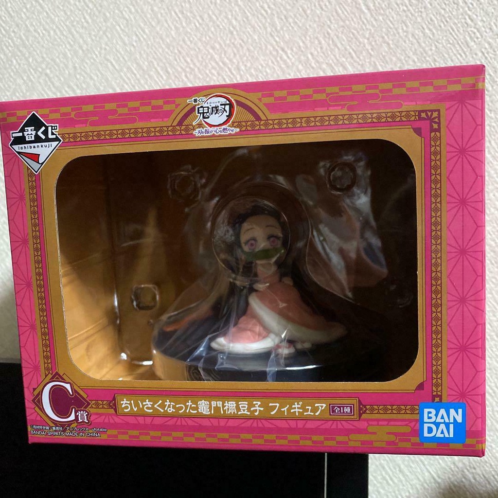 Mô hình IKJ - Demon Slayer Ichiban kuji Smaller Nezuko Kamado Figure Prize C