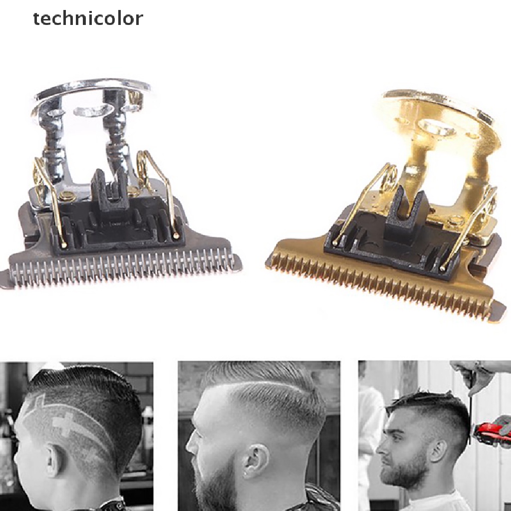 Lưỡi Dao Cắt Tóc Hình Chữ T Kèm Giá Đỡ T9 Thay Thế Tiện Dụng