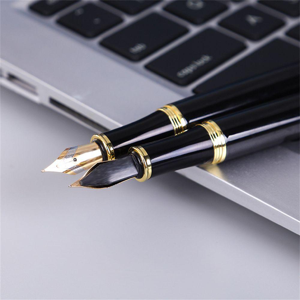 Bút Mực Gỗ Gụ Chạm Khắc Tinh Tế Cho Học Sinh / Văn Phòng