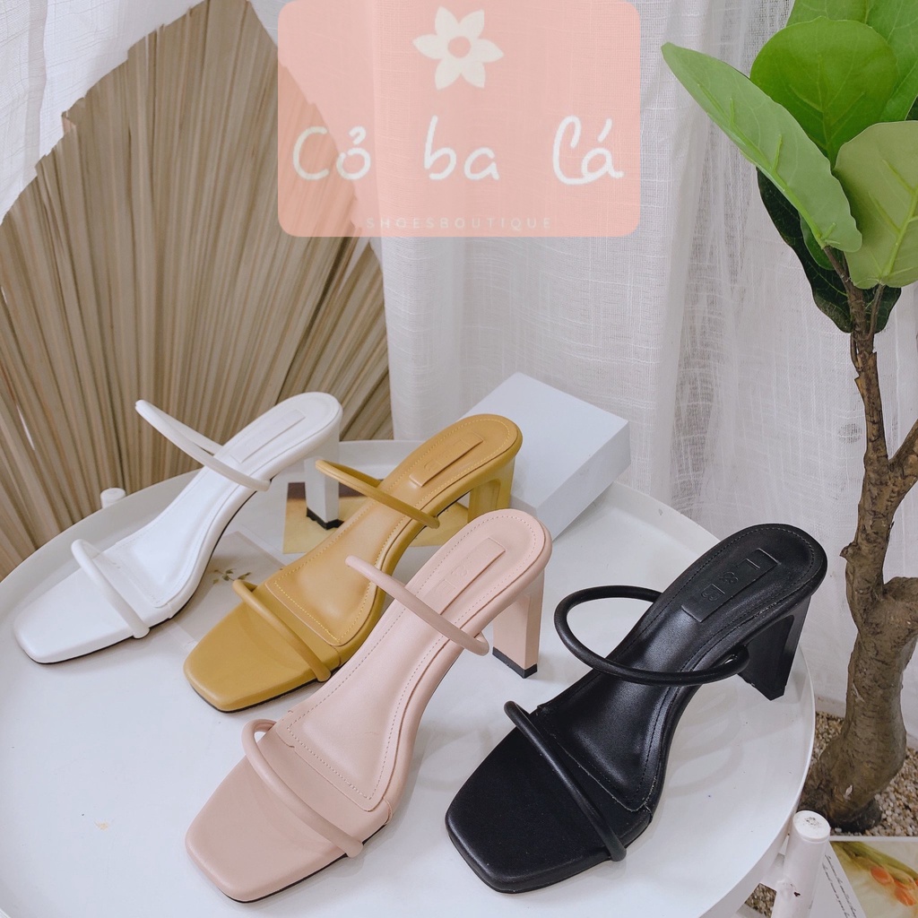 GUỐC CAO GÓT THỜI TRANG COBALA SHOES - DÉP GUỐC NỮ DÂY MẢNH D19090700