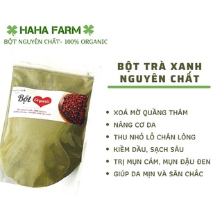 BỘT TRÀ XANH ĐẮP MẶT TRẮNG DA- 100% ORGANIC