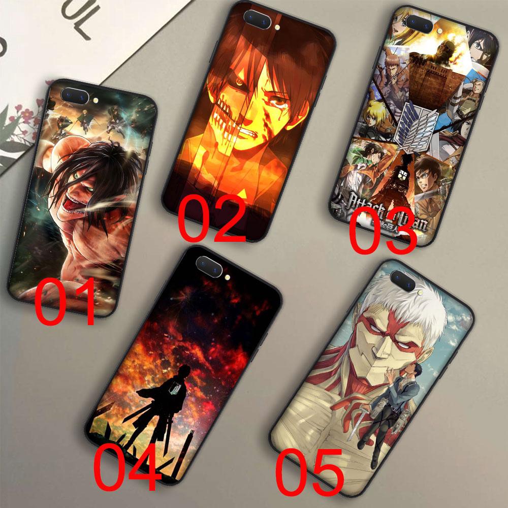 Ốp lưng Attack on Titan nhiều mẫu mã cho điện thoại OPPO A1 A39 A3s A5 A57 A59 A73 A7X A83