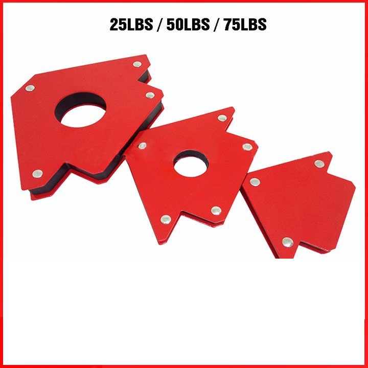 Ke góc nam châm 45° 90° 135° lực hút 12/22/33kg - 25/50/75LBS
