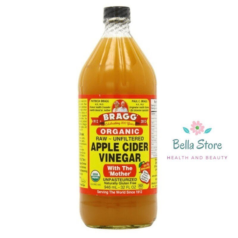 Giấm táo Bragg 946ml