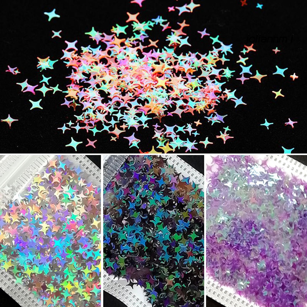 Sequin lấp lánh đính móng trang trí 3D nghệ thuật