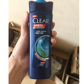 Dầu gội Clear Men bạc Hà 170gr