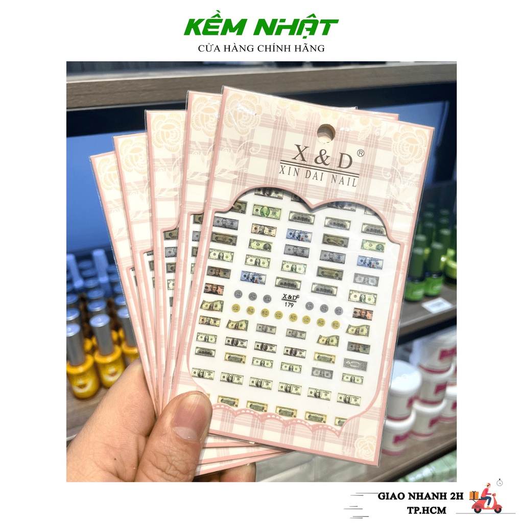 Sticker Dán Móng Mùa Tết Nhiều Mẫu