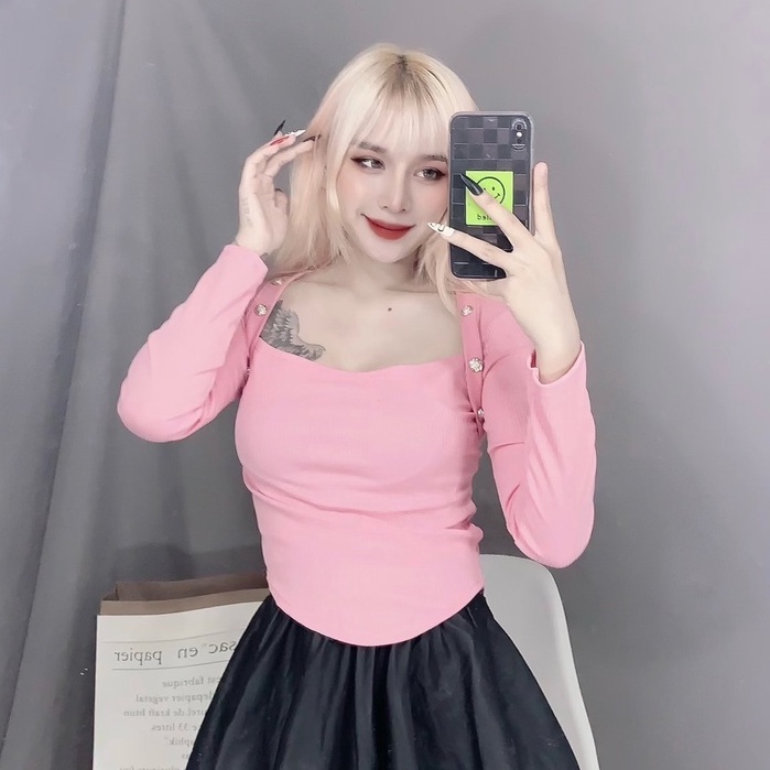Áo Thun Body Dài Tay ,Áo kiểu nữ
