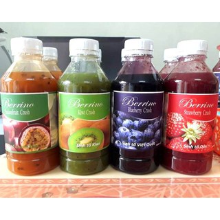 Sinh Tố Berino Đủ Hương chai 1lit