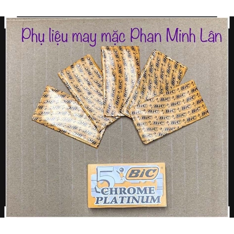 Hộp 5 lưỡi lam cao cấp hiệu BIC của Đức