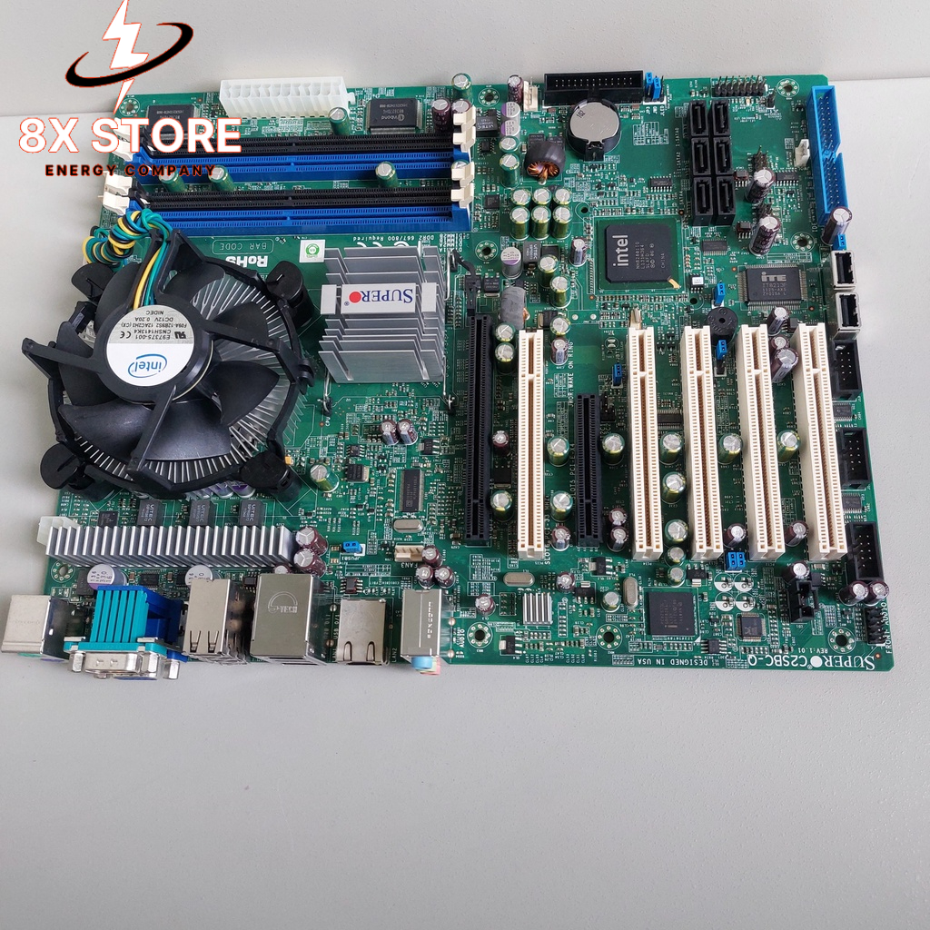 Main Supermicro C2SBC-Q, Bo mạch chủ công nghiệp Socket LGA775 - Intel Q35 Express