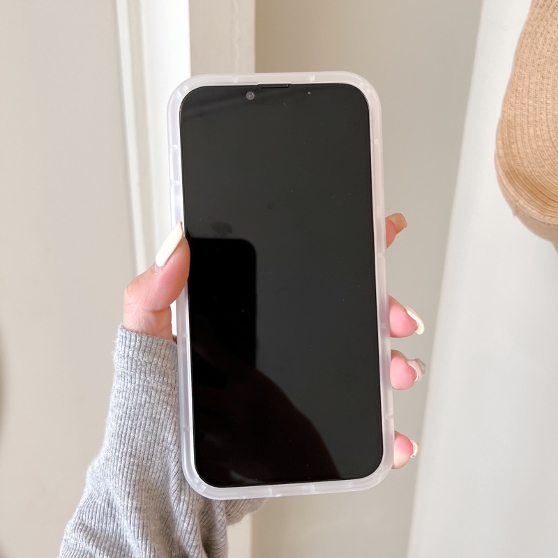 Ốp Điện Thoại Kèm Giá Đỡ Tàng Hình Họa Tiết Hoạt Hình Dễ Thương Cho iphone 14 / 13Pro 12 / xs / 6 / 7 / 8PLUS