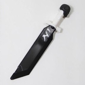 LEGO Thanh Kiếm Ninjago Lưỡi Đen Cán Trắng Cỡ 5,44 x 1,04 x 0,5 cm ID 6300094 66954