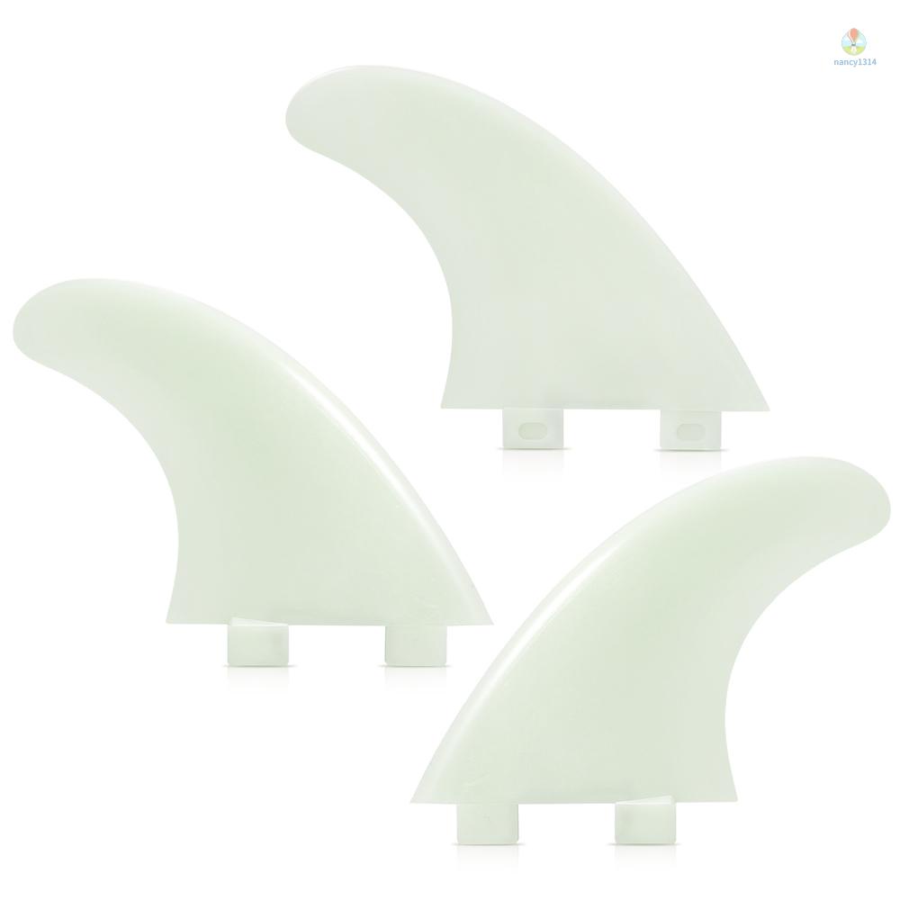 Set 3 / 2 Vây Cá Bằng Sợi Thủy Tinh Nylon GL / GX / M5 / G5 Cho Ván Lướt Sóng