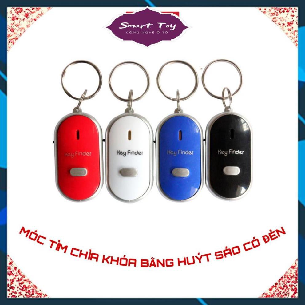 ⚡️KEY FINDER⚡️ Móc Chìa Khóa Huýt Sáo Gắn Thiết Bị Định Vị GPS Có Đèn Nhấp Nháy Chất Lượng Cao