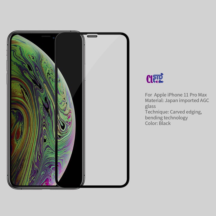 KÍNH CƯỜNG LỰC IPHONE 11 PRO MAX NILLKIN 3D CP MAX CHÍNH HÃNG [NEW SALEOFF]