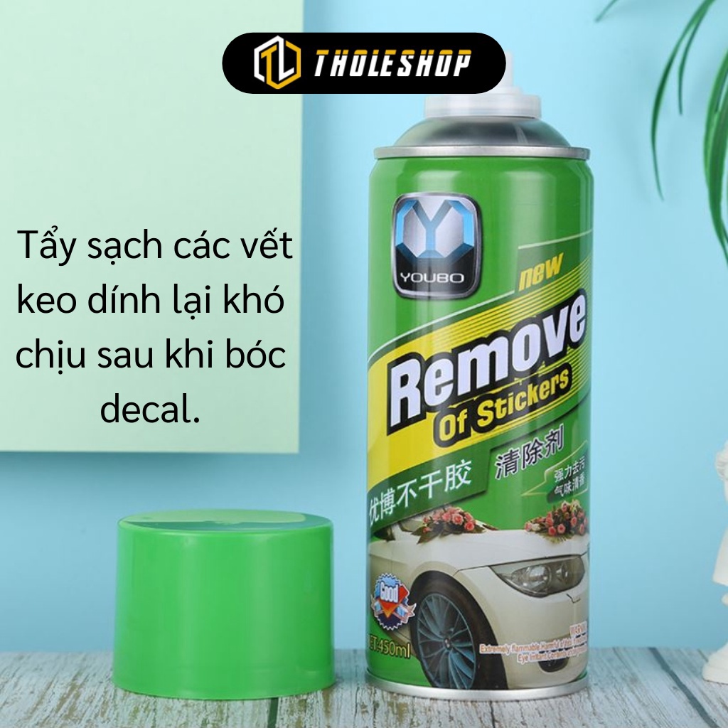 [SGD] Chai Vệ Sinh Xe Hơi - Chai Xịt Tẩy Keo, Băng Dính Trên Xe Hơi Remove 650ml 9207