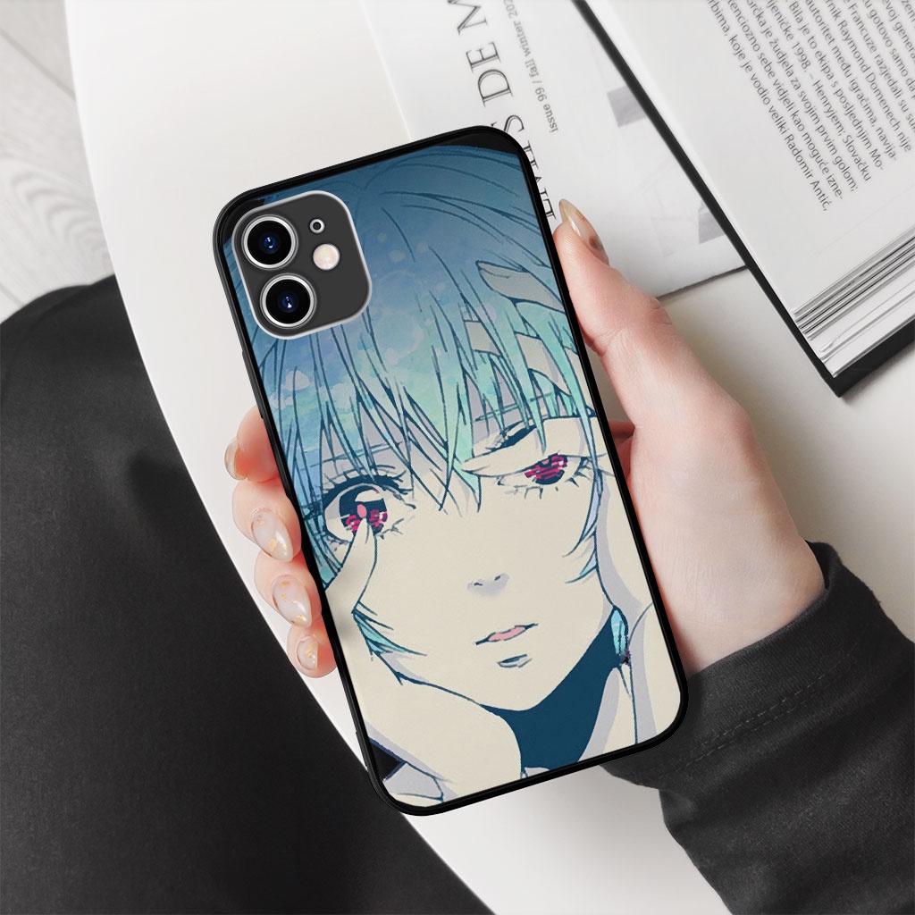 Ốp lưng Neon Genesis Evangelion Ayanami Rei khuôn mặt xinh đẹp cho IPHONE và SAMSUNG  MANGA00677