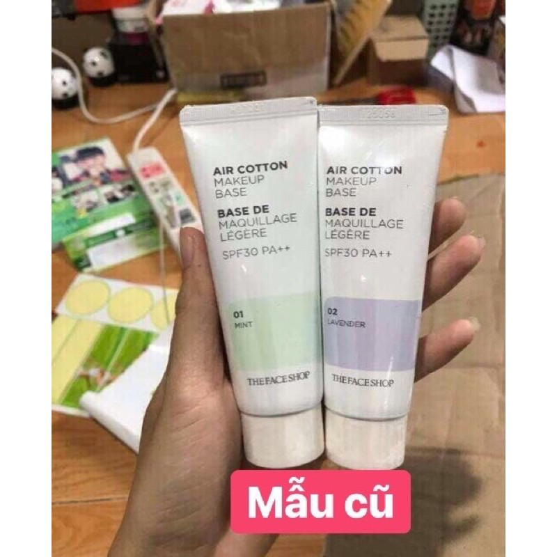 KEM LÓT KIỀM DẦU AIR COTTON MAKE UP BASE SPF30 PA++