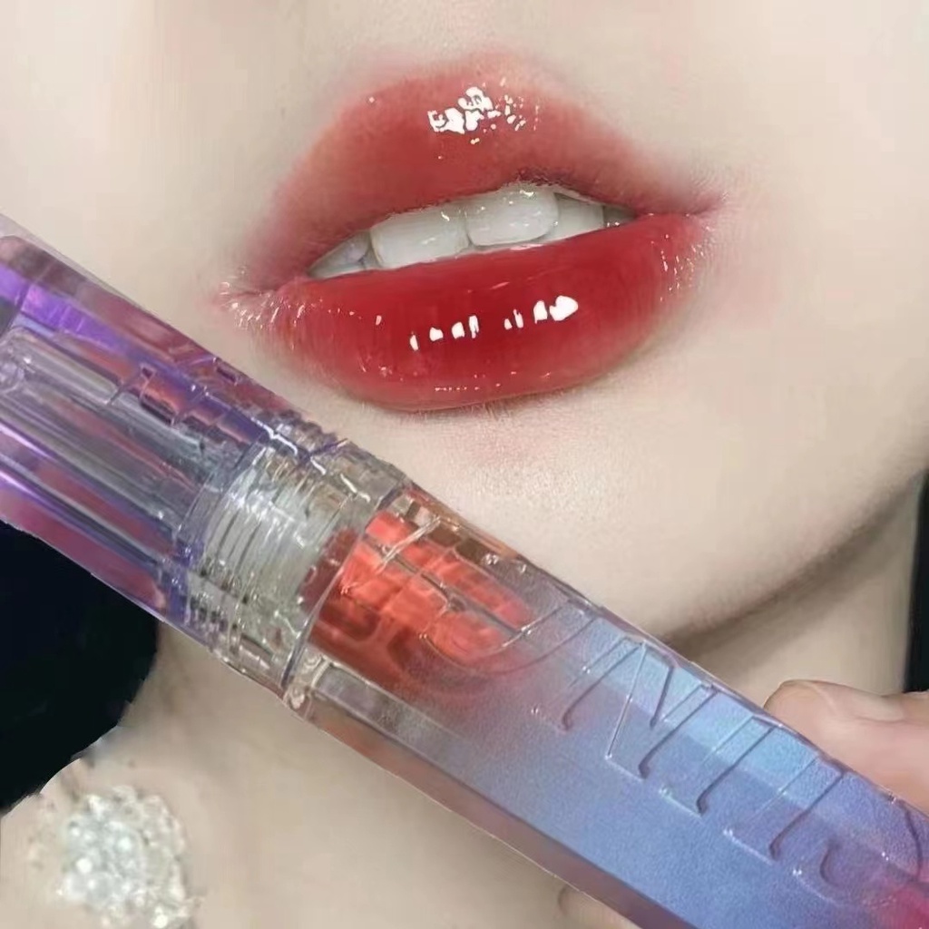 [Hàng mới về] Son Bóng nội địa trung HELLOSTYLE Màu Nude Nhạt Mềm Mượt Nuôi Dưỡng Môi Chống Thấm Nước Bền Vững/Son Bóng Dưỡng Ẩm Tiện Dụng Chất Lượng Cao