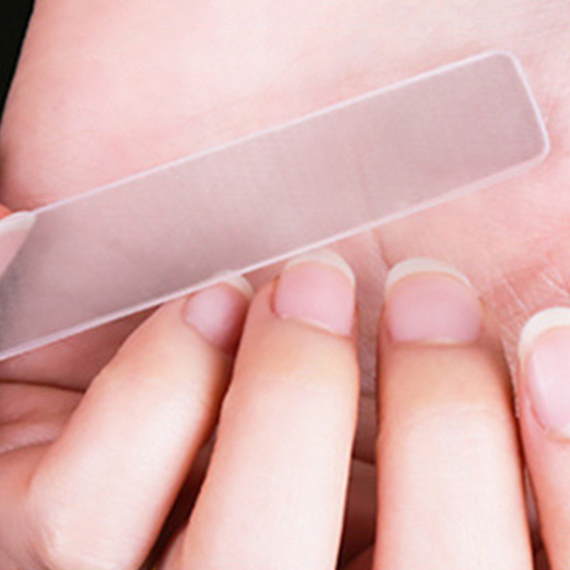 [Hàng mới về] Dụng Cụ Đánh Bóng Móng Tay Bằng Kính Nano Tiện Dụng